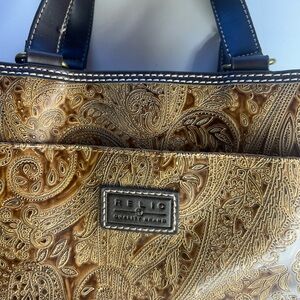 Relic Tan Paisley Shoulder Bag